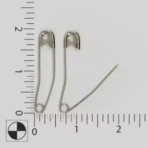 Curved Safety Pins - 2" Size 3 (40 pins)