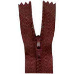 COSTUMAKERS General Purpose Closed End Zipper 23cm (9″) - Bordeaux