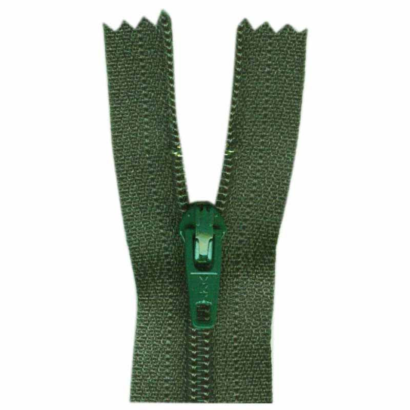 COSTUMAKERS General Purpose Closed End Zipper 23cm (9″) - Dark Green