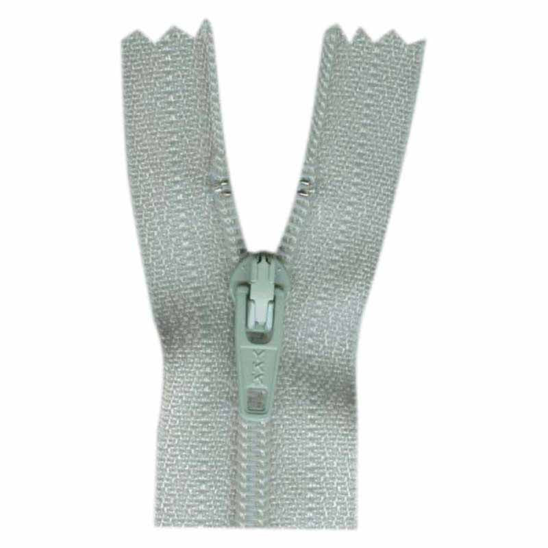 COSTUMAKERS General Purpose Closed End Zipper 35cm (14″) - Light Grey