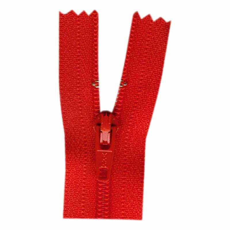 COSTUMAKERS General Purpose Closed End Zipper 23cm (9″) - Atom Red