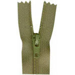 COSTUMAKERS General Purpose Closed End Zipper 55cm (22″) - Khaki