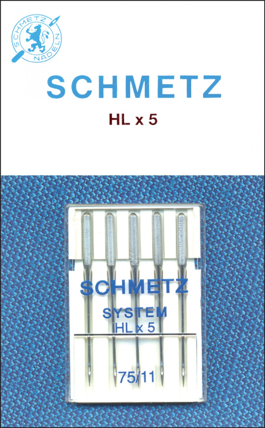 Schmetz Machine Needle HXL5 #75/11