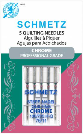 Schmetz Chrome Quilting Needles #75/11