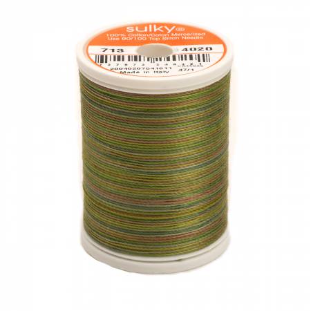 SULKY Cotton Blendables 12wt Thread - Moss Medley