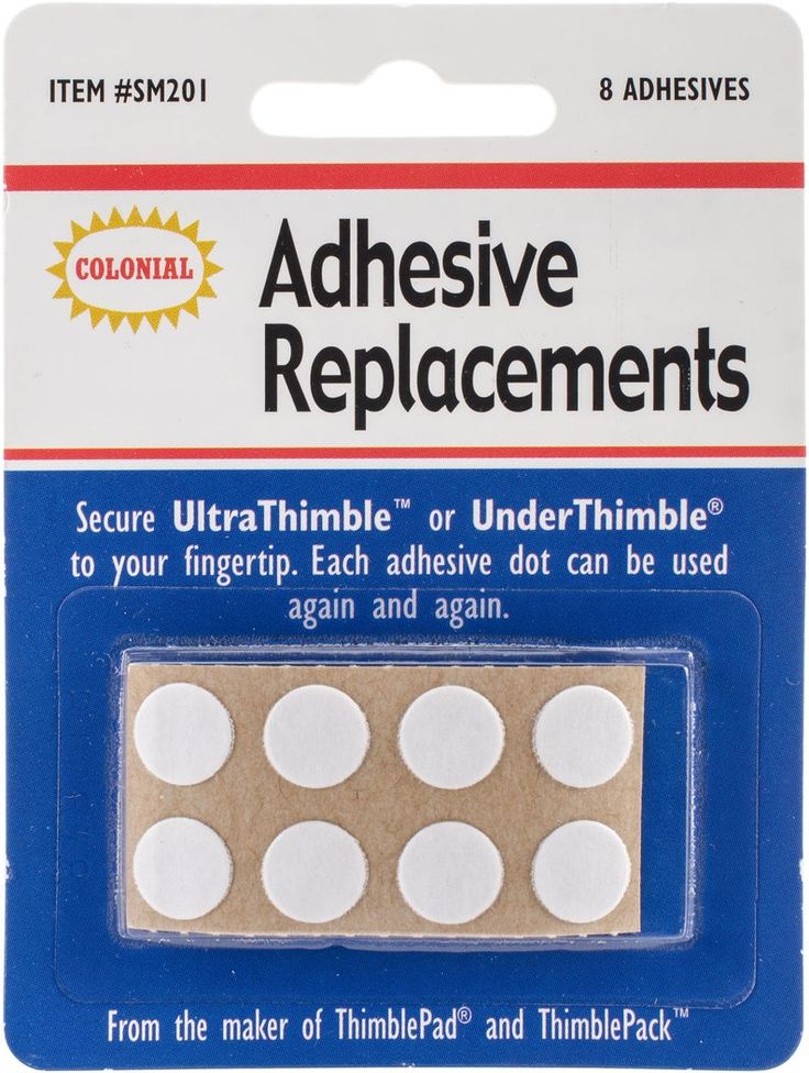 Under Thimble Adhesive Replacements