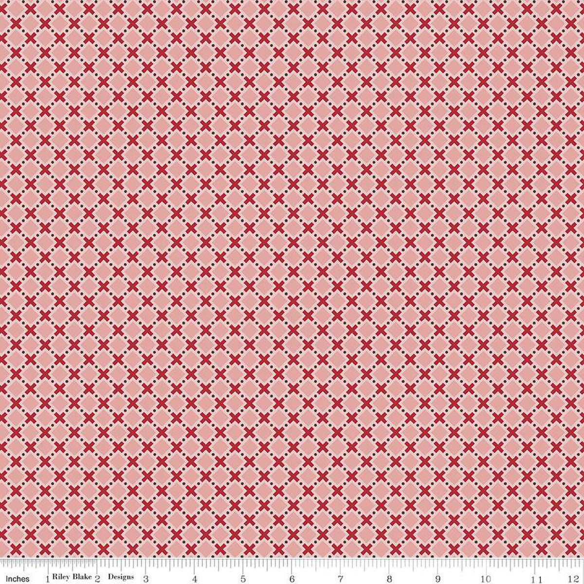 Bee Plaids - Orchard Coral