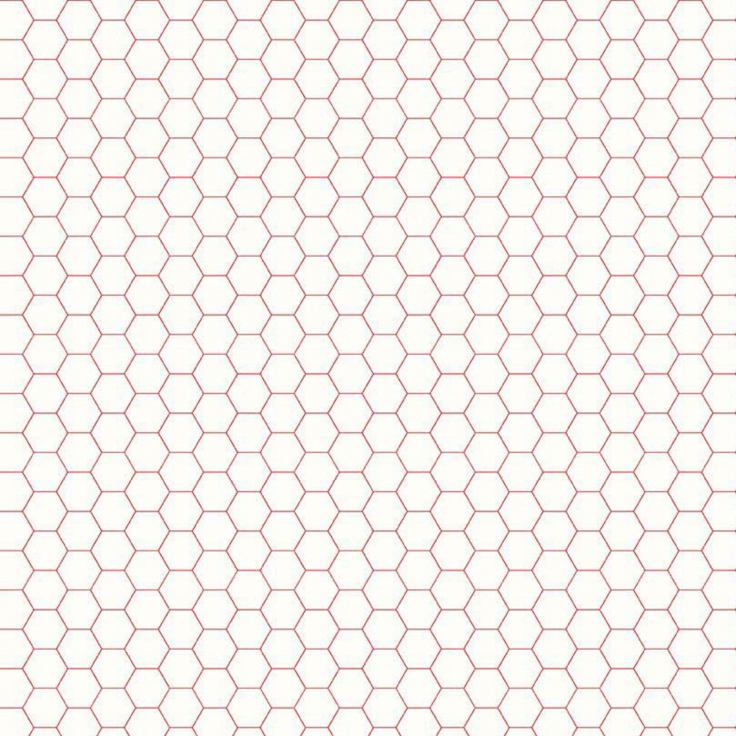 Bee Backgrounds - Honeycomb - Red