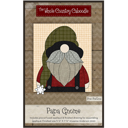 Papa Gnome - Precut Fused Applique Pack