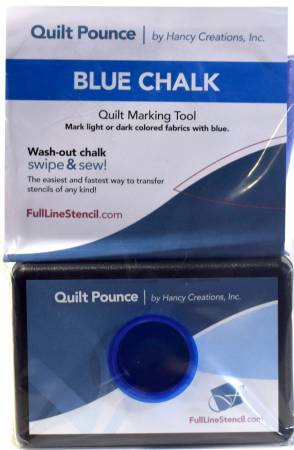 Quilt Pounce Pad + Blue Chalk