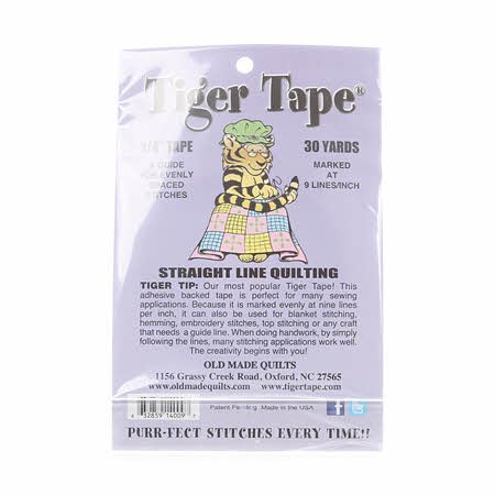 Tiger Tape - 9 Lines Per Inch