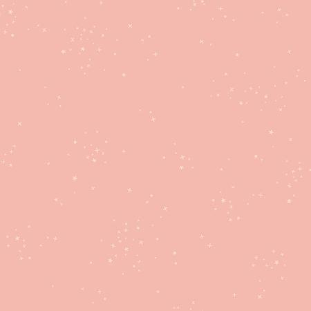 Cotton + Steel Basics - Freckles - Flamingo