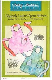 Church Ladies' Apron Pattern