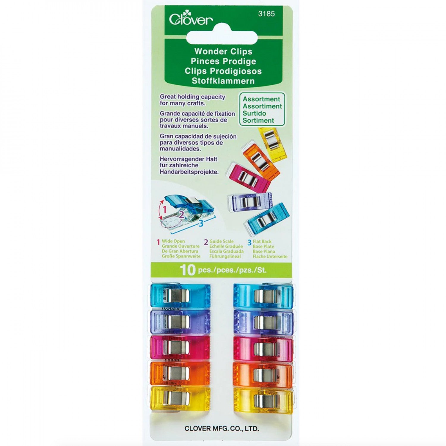 Clover Wonder Clips - Assorted