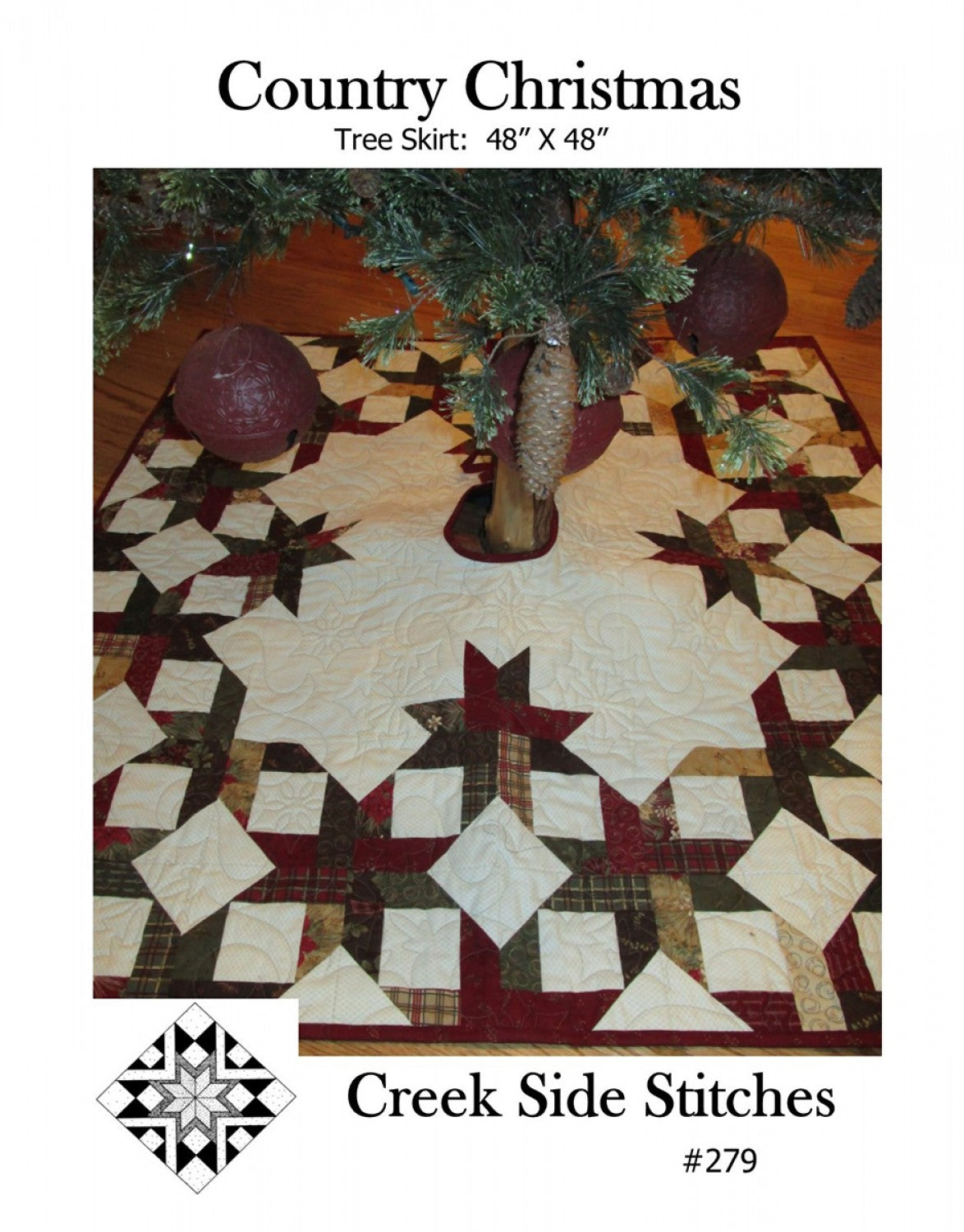 Country Christmas  Tree Skirt