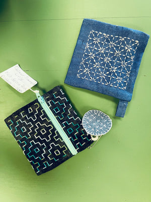 Sashiko Coin Purse Class