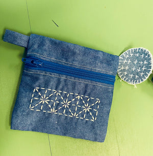 Sashiko Coin Purse Class