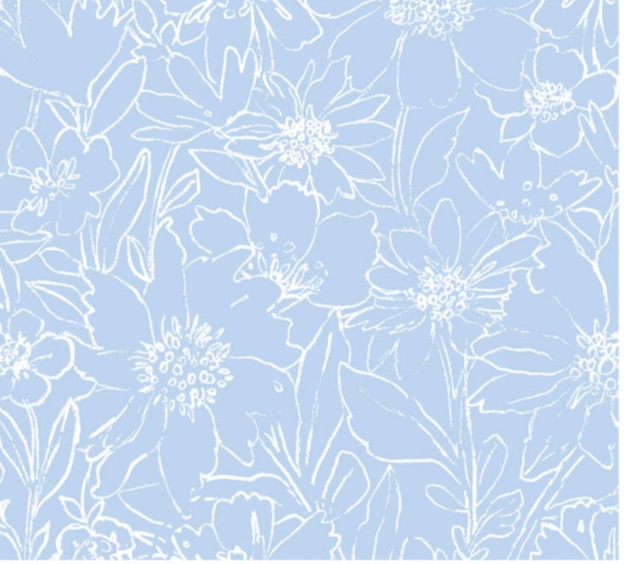 Flower House - Powder Keg (light blue)