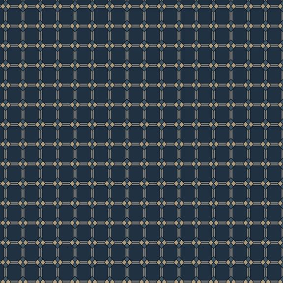 Diamond Stripe - Navy