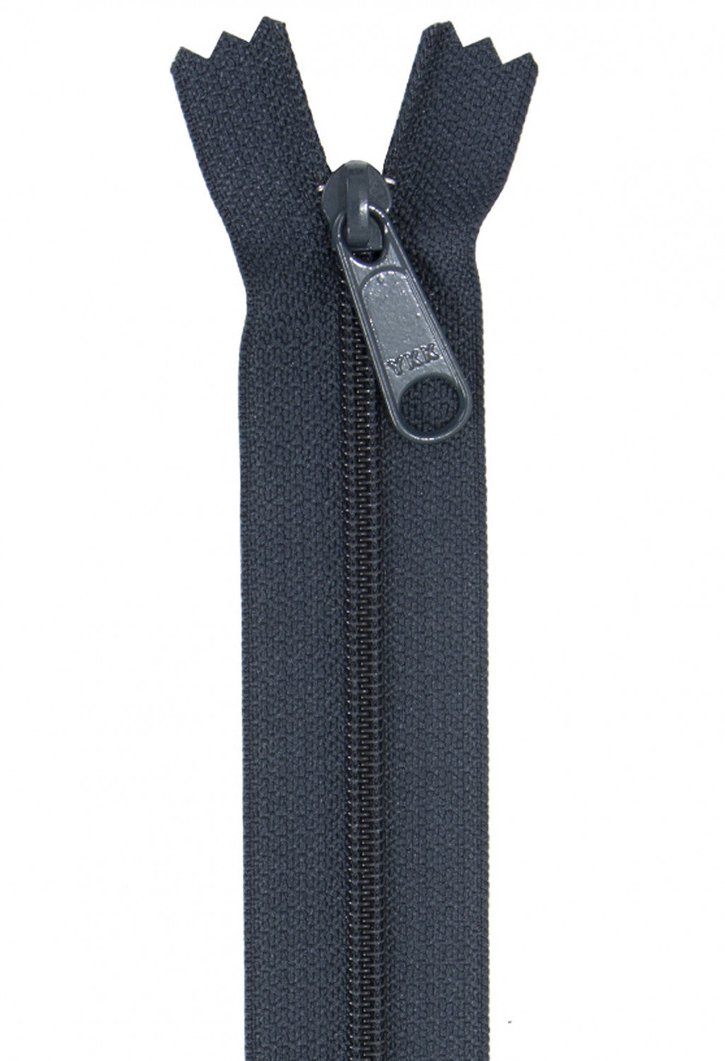 Single Slide Handbag Zipper - Navy 24"