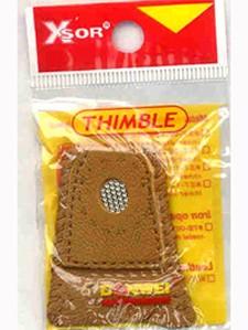 Coin Thimble Leather Large