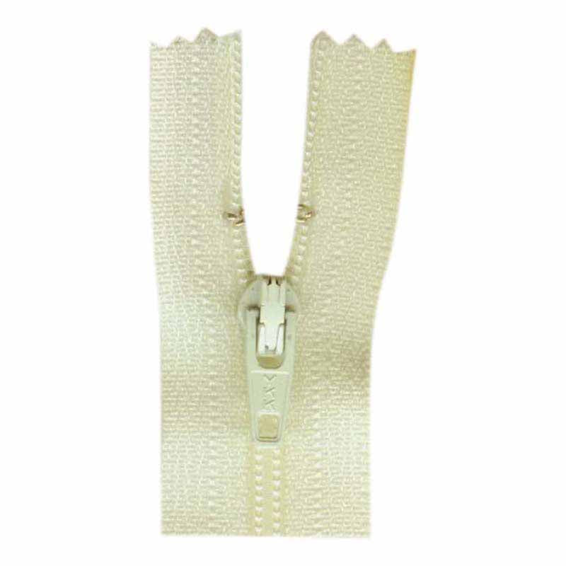 COSTUMAKERS General Purpose Closed End Zipper 23cm (9″) - Ivory