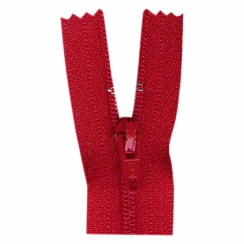 COSTUMAKERS General Purpose Closed End Zipper 23cm (9″) - Hot Red