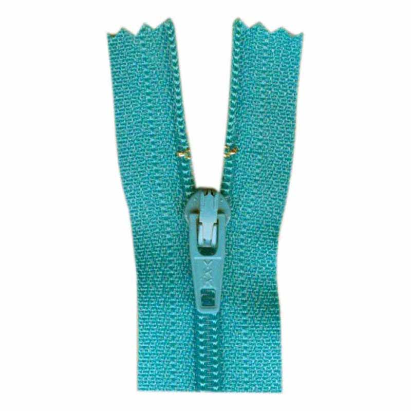 COSTUMAKERS General Purpose Closed End Zipper 23cm (9″) - Parrot Blue