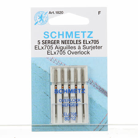 Schmetz Overlock/Serger Needle ELX705 #80/12