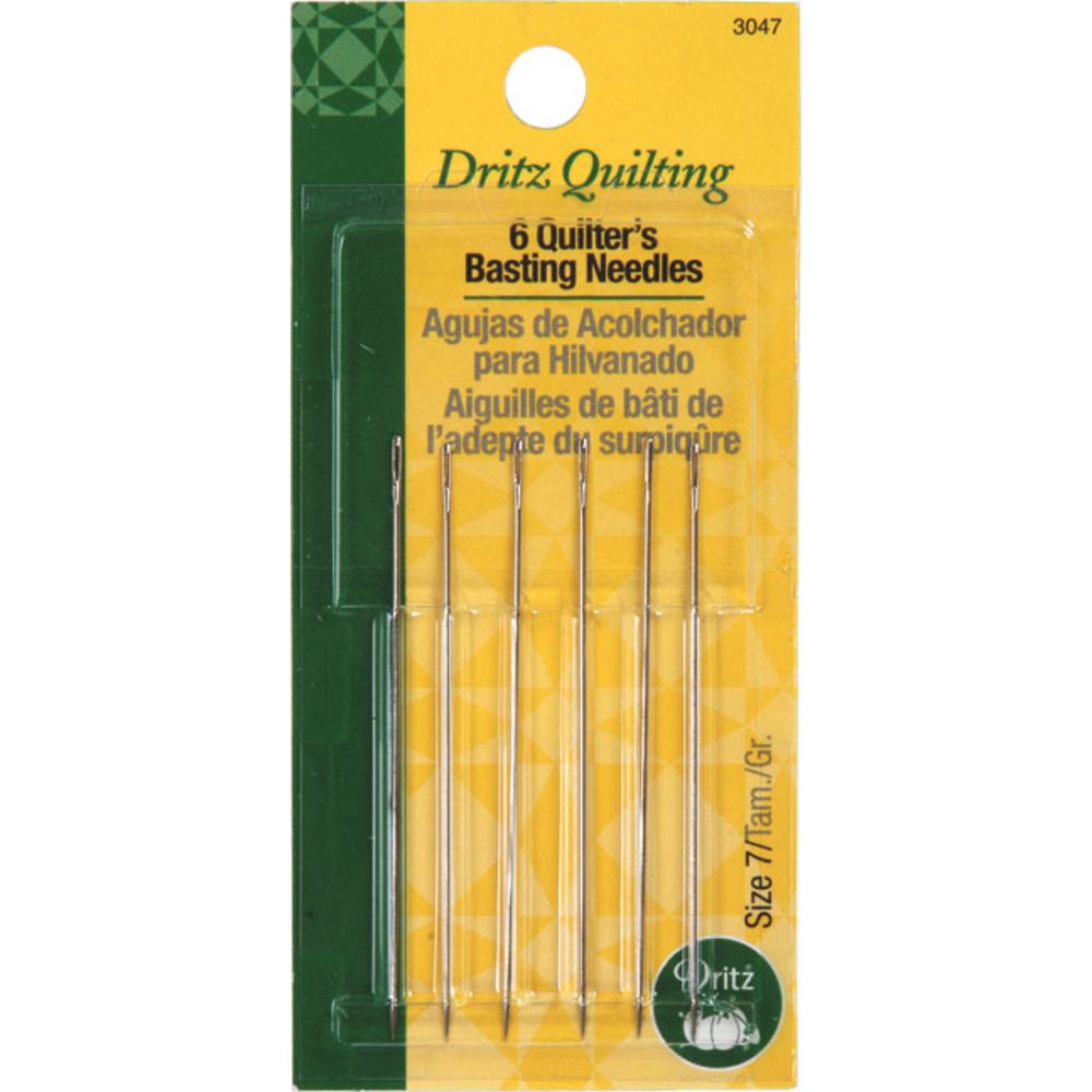 Dritz Quilter's Basting Needles - Size 7