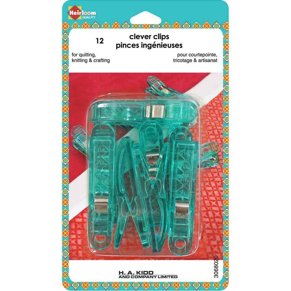 Heirloom Clever Clips - Large - 12 Pcs.