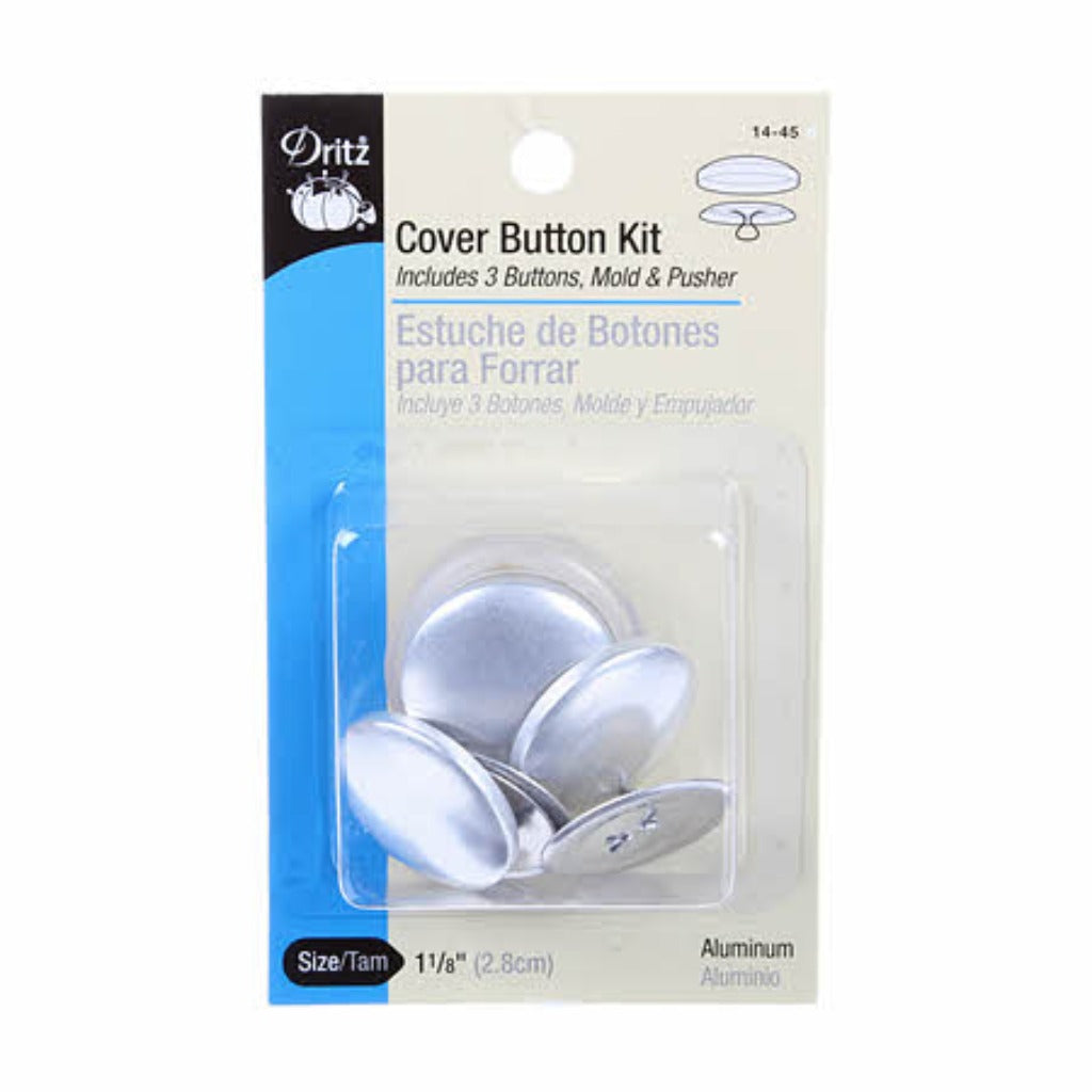 Cover Button Kit - 1-1/8in