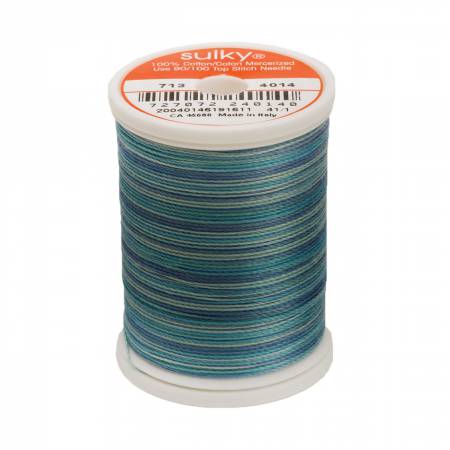 SULKY Cotton Blendables 12wt Thread - Ocean Blue