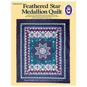 Feathered Star Medallion Quilt - Marti Michell