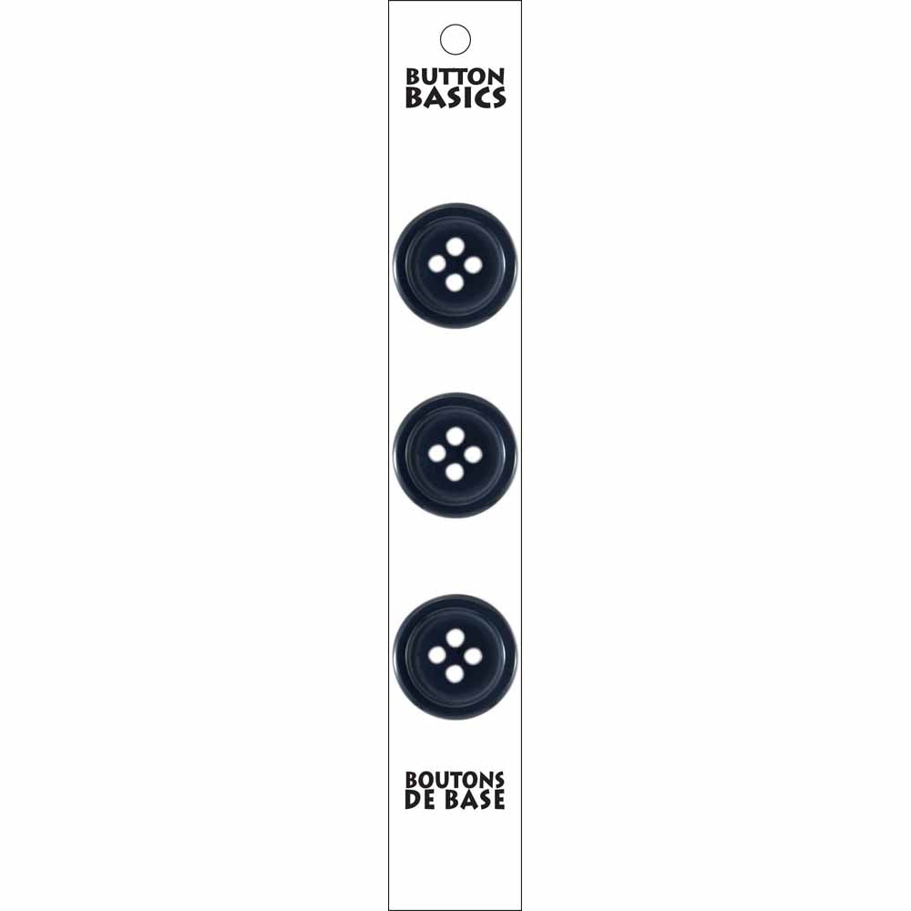 BUTTON BASICS 4-Hole Buttons - 20mm (3⁄4″)
