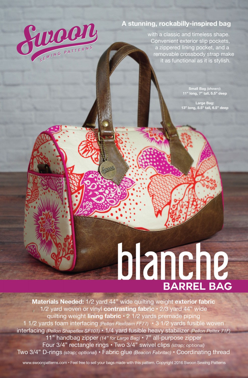 Blanche Barrel Bag