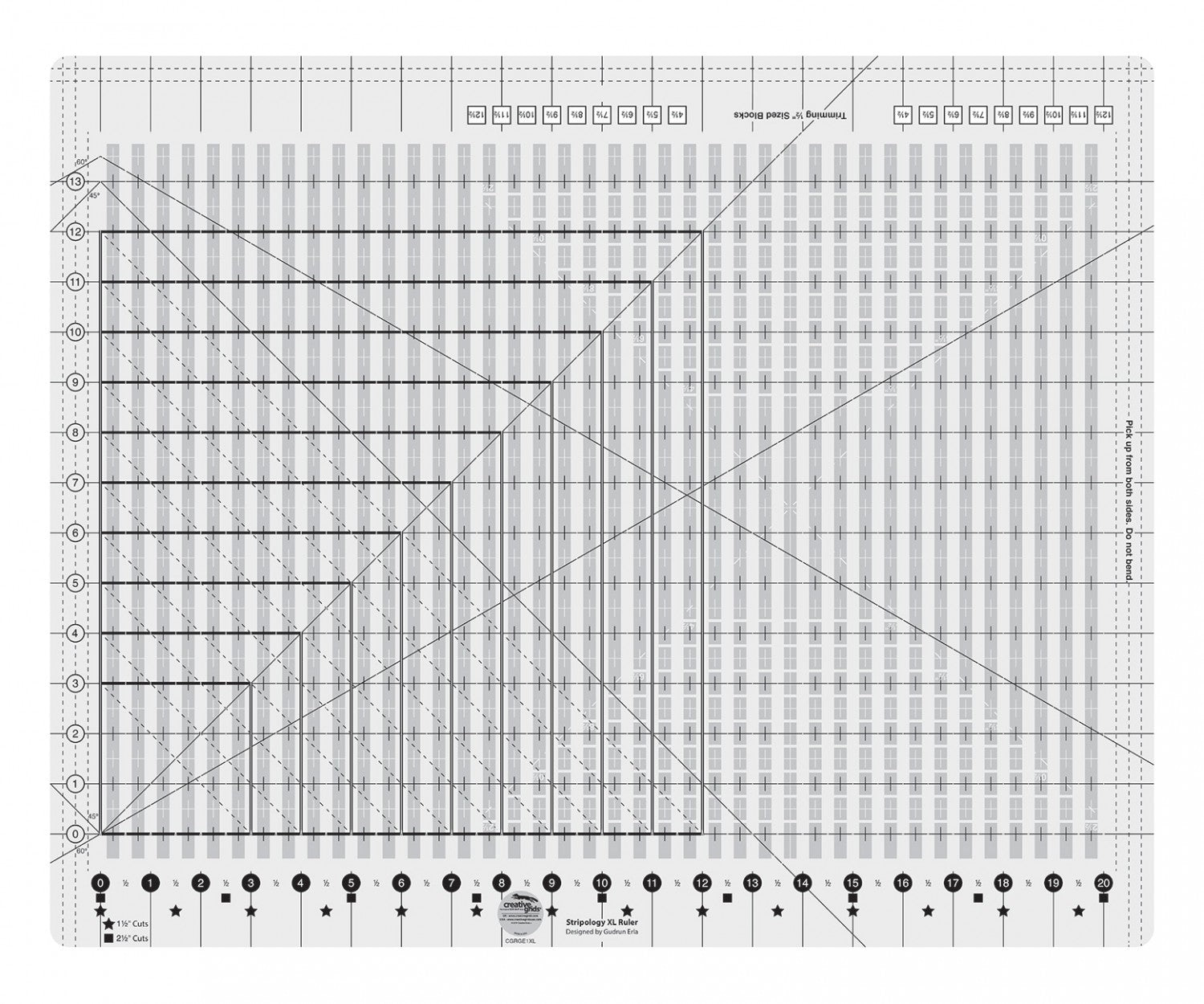 Stripology XL Ruler - Creative Grids