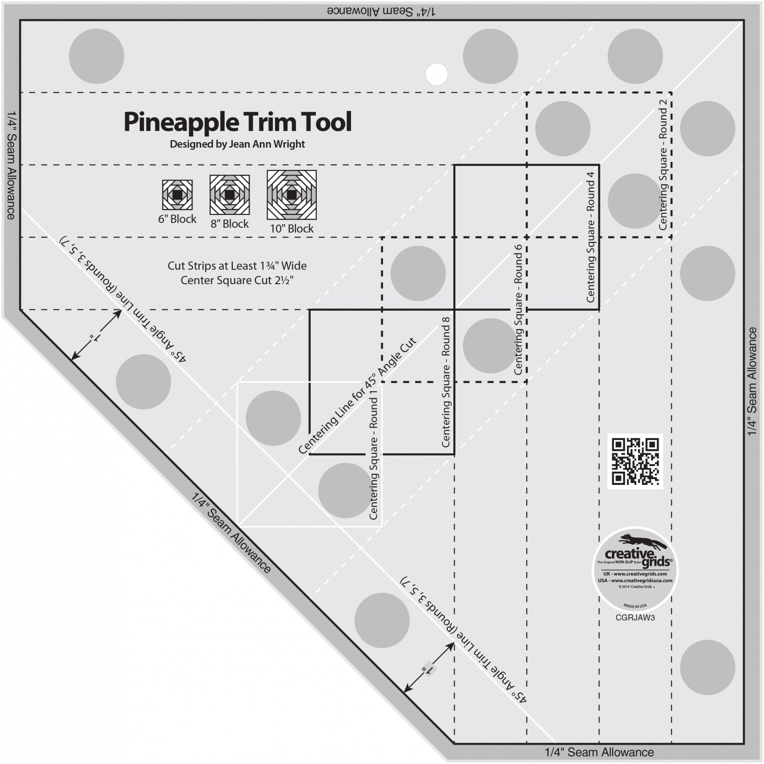 Pineapple Trim Tool - Creative Grids