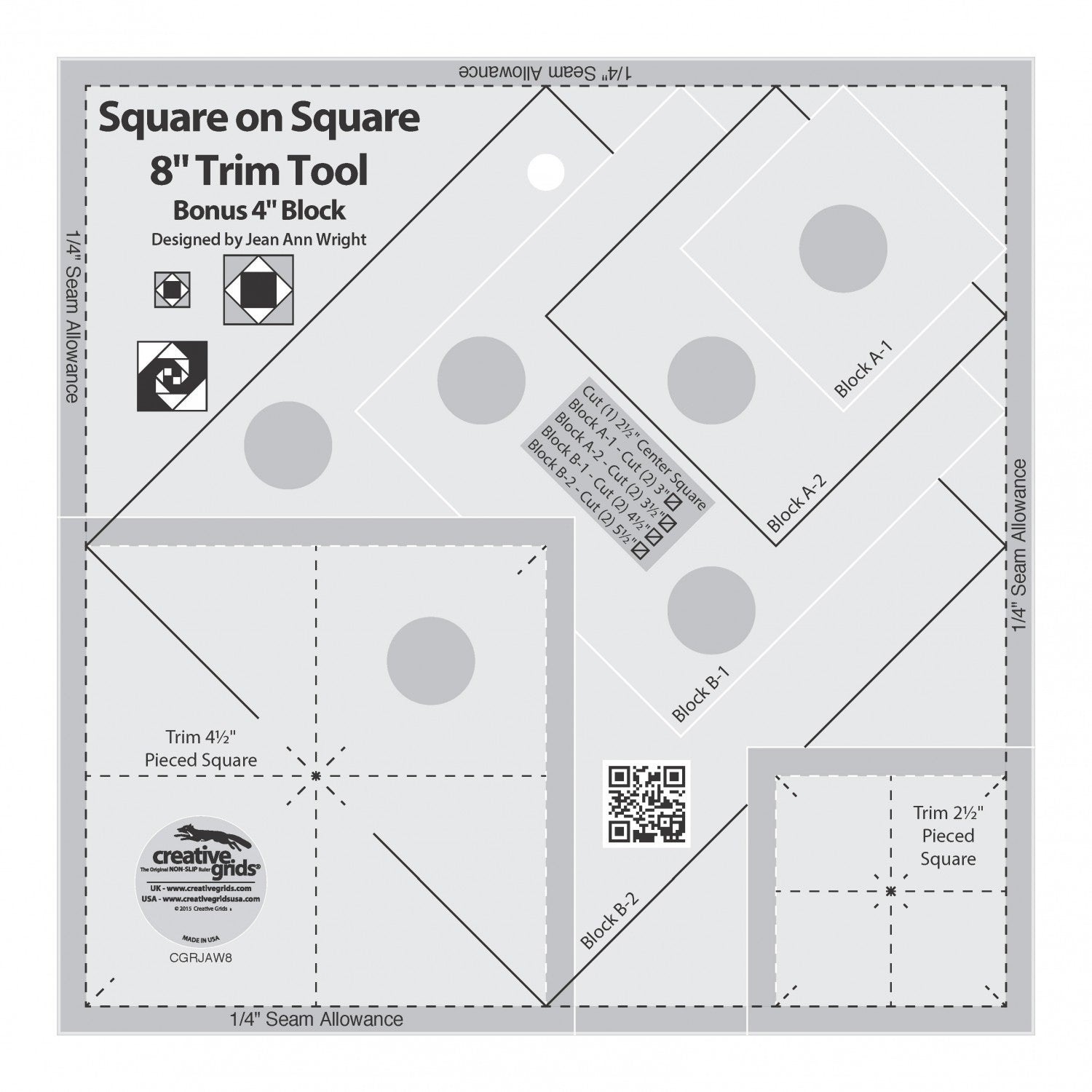 Square on Square 8" Trim Tool