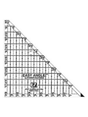 Easy Angle Triangle Ruler - 6-1/2"