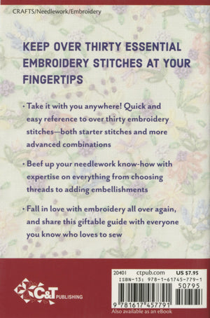 Embroidery Stitching Handy Pocket Guide