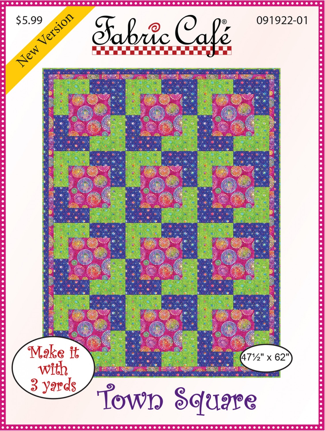 Town Square - 3 yard Quilt