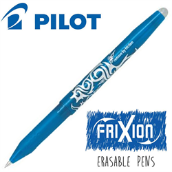 Frixion Pen .7 (Cap Style) - Teal Blue