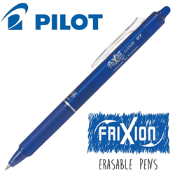 Frixion Pen .7 (Clicker Style) - Blue
