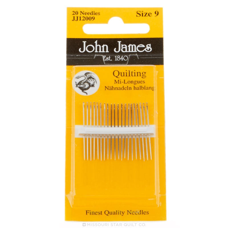 John James Quilting Needles Size 9