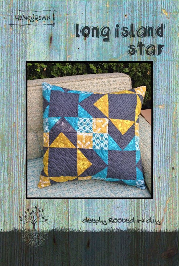 Long Island Star Pillow