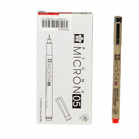 Pigma Micron 05 Pen Red