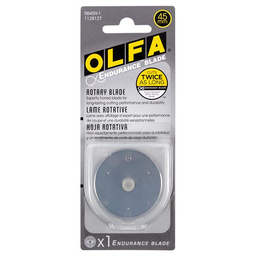 Olfa Rotary Cutter Endurance Blade 45mm - 1 pk