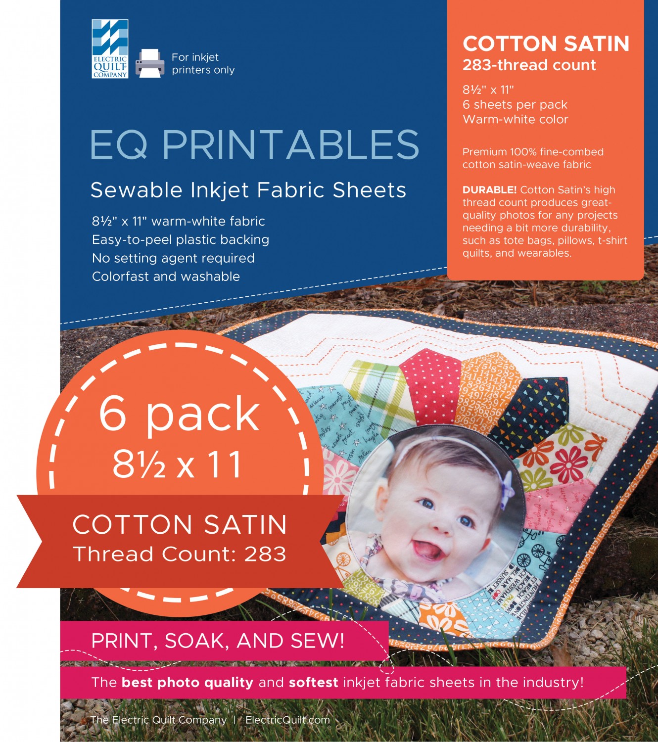 EQ Printables - Cotton Satin