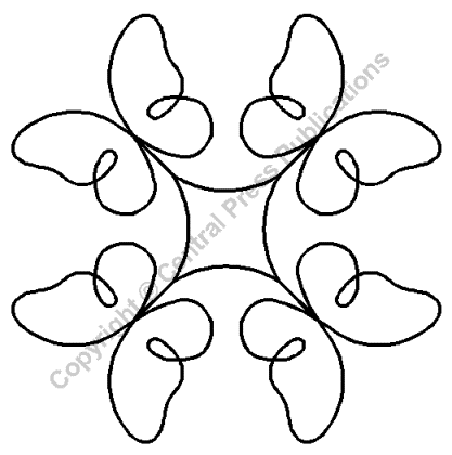 QCI Stencil - Butterfly Promise 7"
